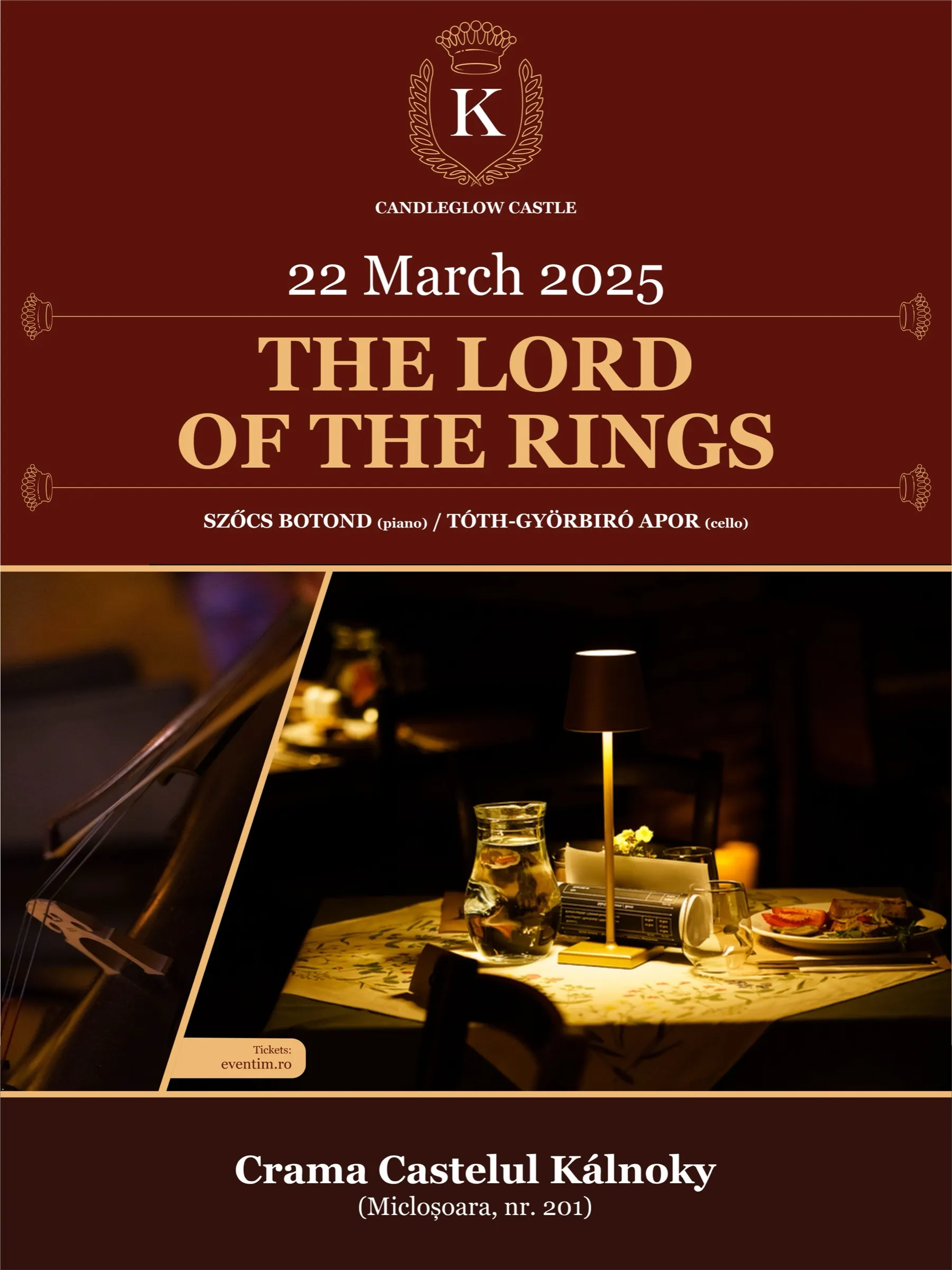 Archived poster advertising this concert