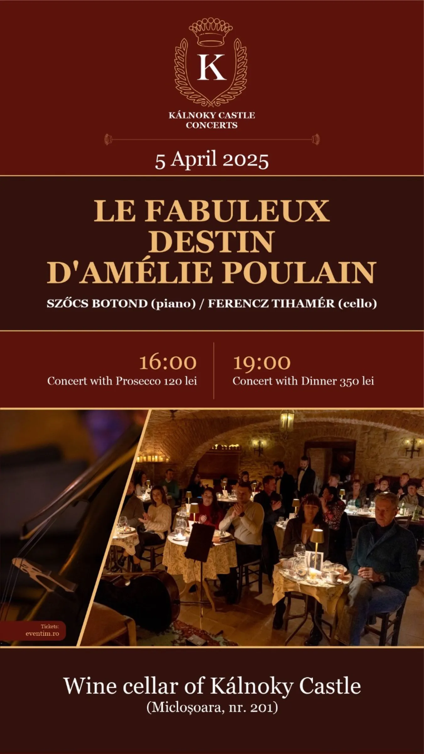 Archived poster advertising this concert
