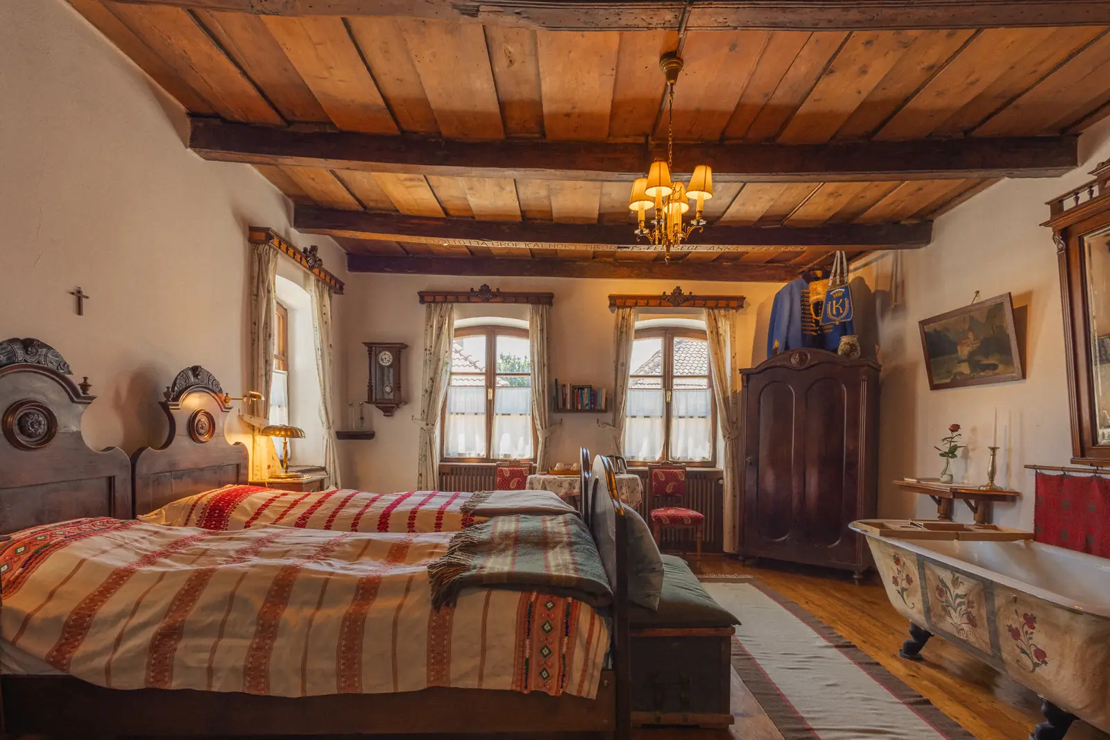 The Hussar’s Quarters at Count Kálnoky’s Guesthouses in Miklósvár