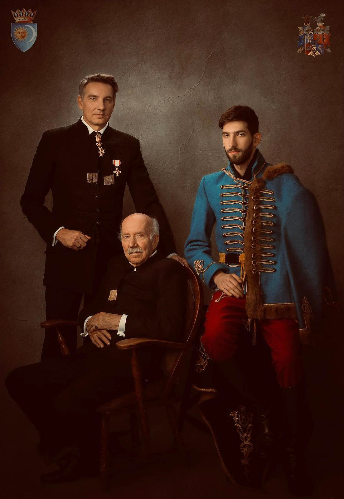 Original Kálnoky family portrait